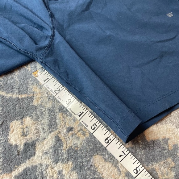 Mack Weldon Blue Shorts - Picture 3 of 4